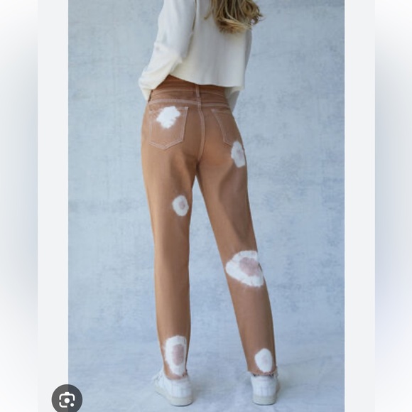 Pacsun Eco Tan Tie-Dyed‎ Mom Jeans - Picture 2 of 13